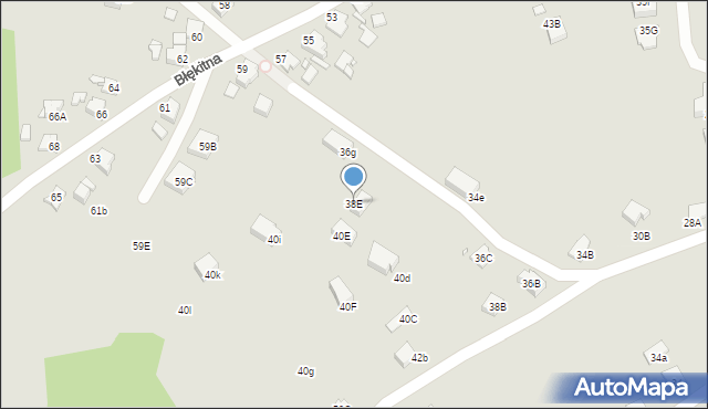 Rybnik, Przejazdowa, 38E, mapa Rybnika