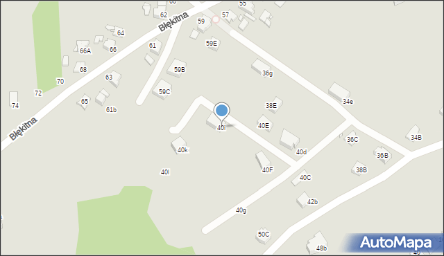Rybnik, Przejazdowa, 40i, mapa Rybnika