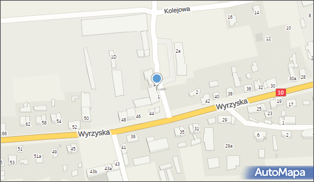 Sadki, Przemysłowa, 1B, mapa Sadki