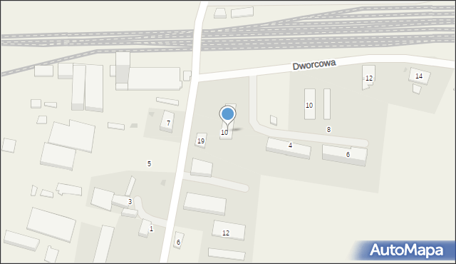 Samborowo, Przemysłowa, 19a, mapa Samborowo
