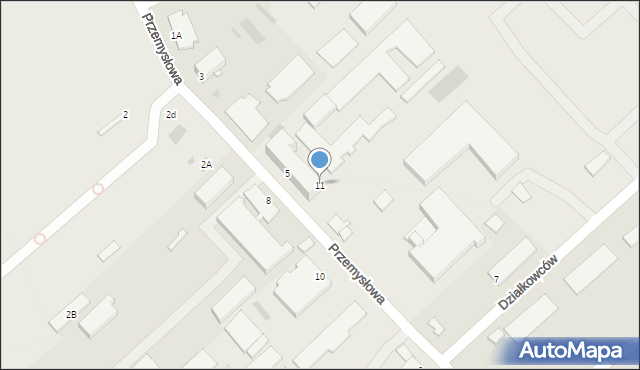 Sandomierz, Przemysłowa, 11, mapa Sandomierza
