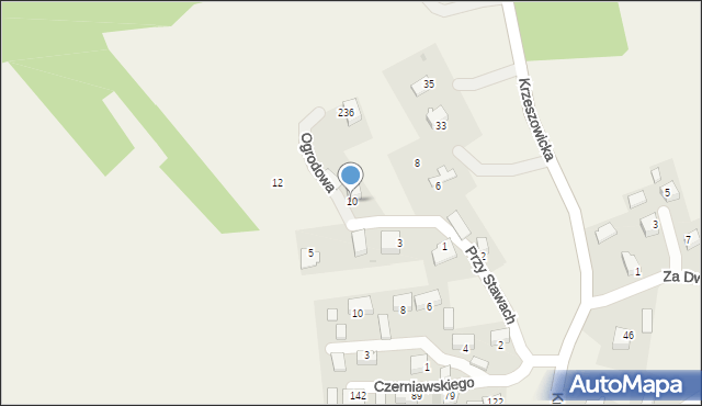 Sanka, Przy Stawach, 10, mapa Sanka