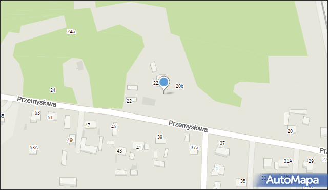 Sędziszów, Przemysłowa, 22a, mapa Sędziszów