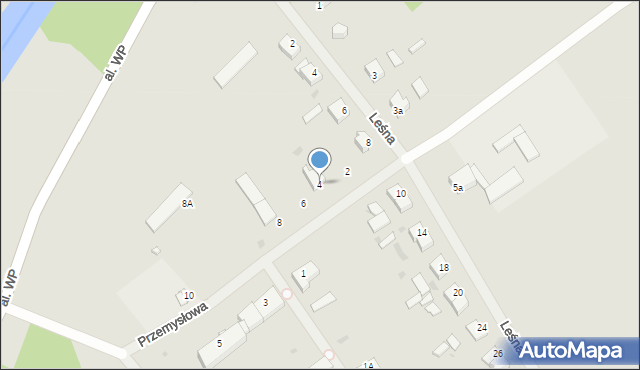 Sępopol, Przemysłowa, 4, mapa Sępopol