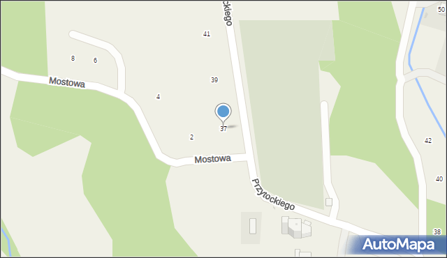 Siepraw, Przytockiego Jana, ks., 37, mapa Siepraw