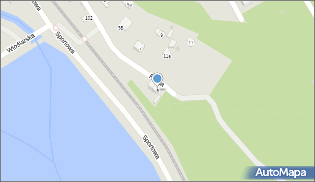 Skarżysko-Kamienna, Praga, 6, mapa Skarżysko-Kamienna