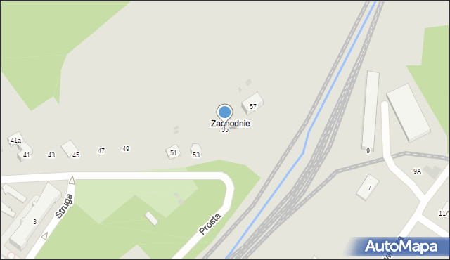 Skarżysko-Kamienna, Prosta, 55, mapa Skarżysko-Kamienna