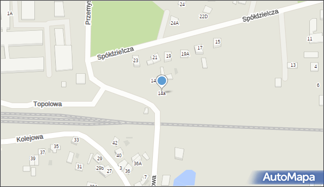 Skępe, Przemysłowa, 14a, mapa Skępe