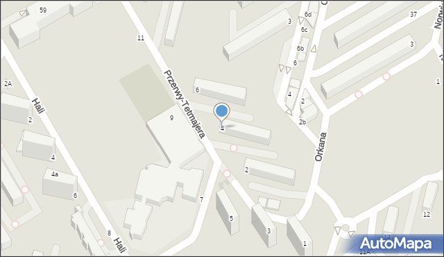 Skierniewice, Przerwy-Tetmajera Kazimierza, 4, mapa Skierniewic