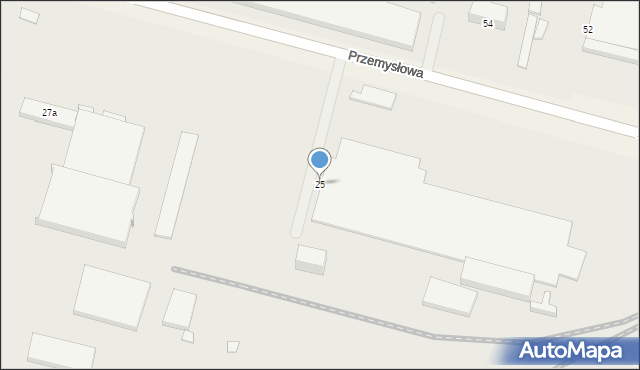 Skrzyńsko, Przemysłowa, 25, mapa Skrzyńsko
