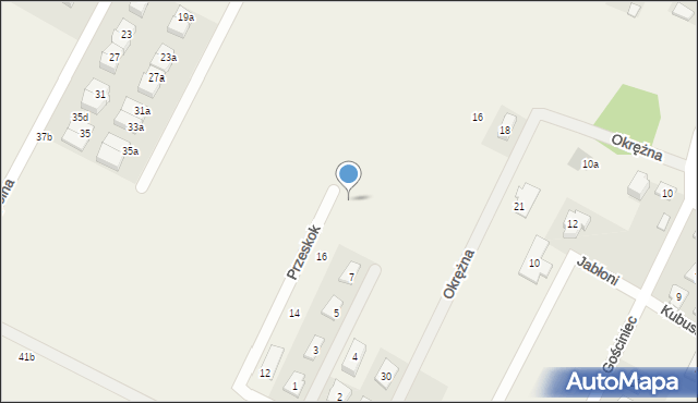 Słupno, Przeskok, 18, mapa Słupno