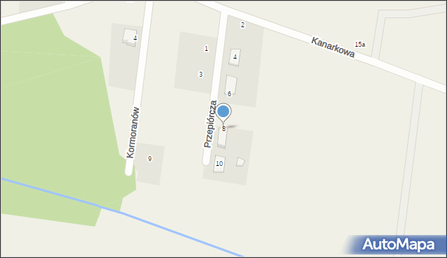 Sobolewo, Przepiórcza, 8, mapa Sobolewo