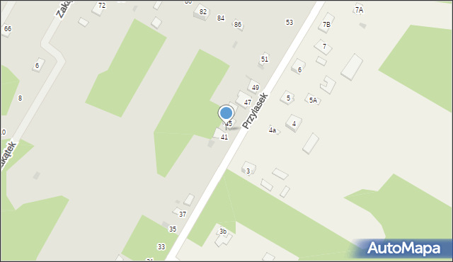 Sochaczew, Przylasek, 43, mapa Sochaczew