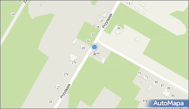 Sochaczew, Przylasek, 46, mapa Sochaczew