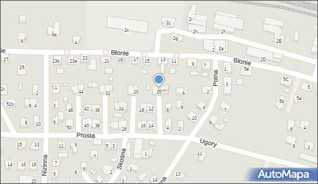 Solec Kujawski, Prosta, 10, mapa Solec Kujawski