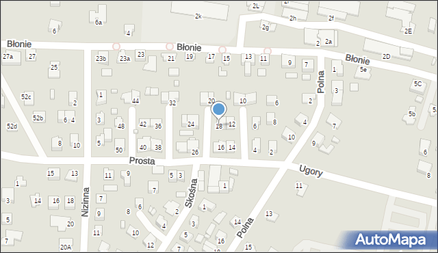 Solec Kujawski, Prosta, 18, mapa Solec Kujawski