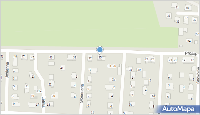 Solec Kujawski, Prosta, 35, mapa Solec Kujawski