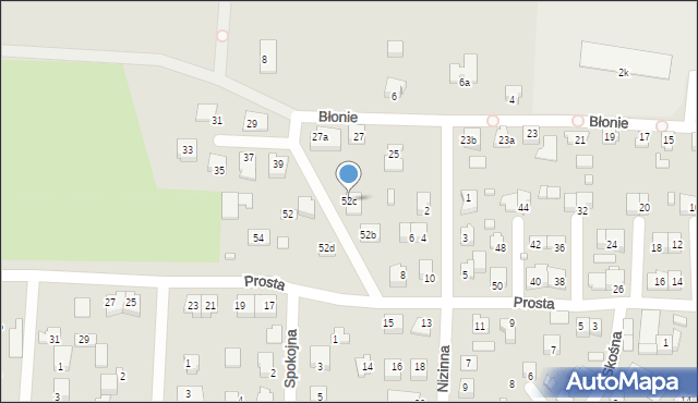 Solec Kujawski, Prosta, 52c, mapa Solec Kujawski