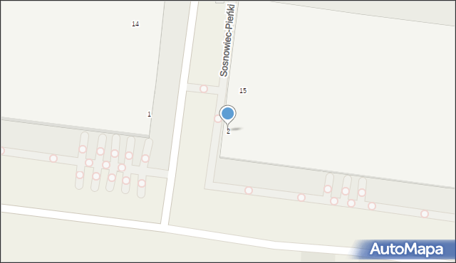 Sosnowiec-Pieńki, Przemysłowa, 2, mapa Sosnowiec-Pieńki