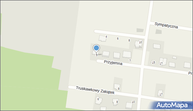 Sowlany, Przyjemna, 3, mapa Sowlany