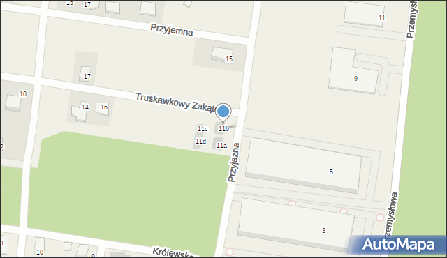 Sowlany, Przyjazna, 11b, mapa Sowlany