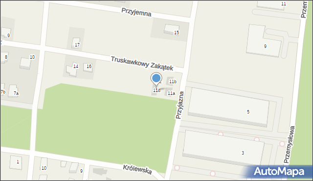 Sowlany, Przyjazna, 11d, mapa Sowlany