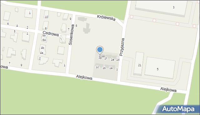 Sowlany, Przyjazna, 1g, mapa Sowlany