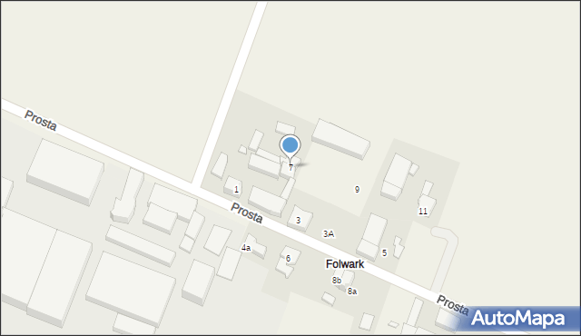 Spytkówki, Prosta, 7, mapa Spytkówki