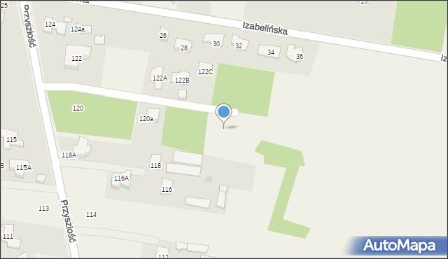 Stanisławów Pierwszy, Przyszłość, 120g, mapa Stanisławów Pierwszy