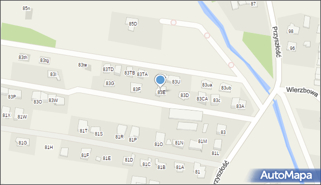 Stanisławów Pierwszy, Przyszłość, 83E, mapa Stanisławów Pierwszy