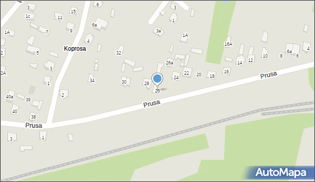 Stąporków, Prusa Bolesława, 26, mapa Stąporków