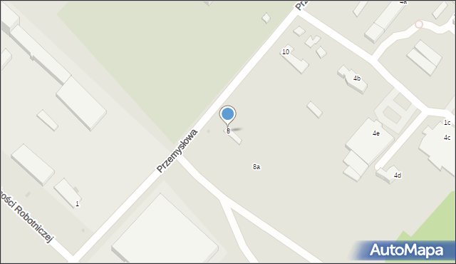 Strzelce Krajeńskie, Przemysłowa, 8, mapa Strzelce Krajeńskie