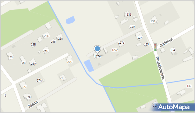 Strzeniówka, Pruszkowska, 127e, mapa Strzeniówka