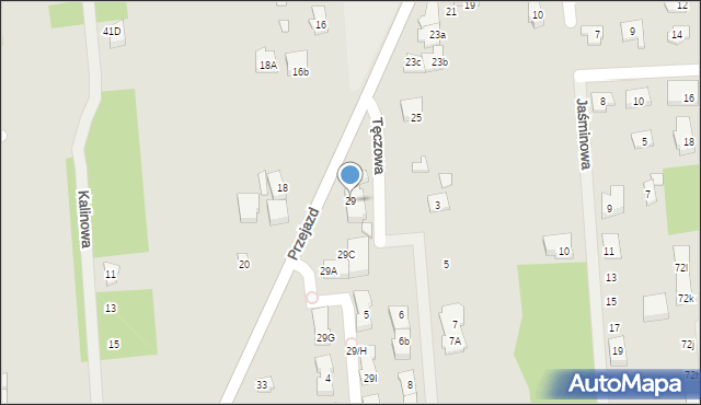 Sulejówek, Przejazd, 29, mapa Sulejówek
