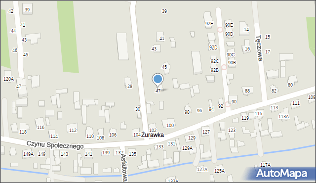 Sulejówek, Przejazd, 47, mapa Sulejówek