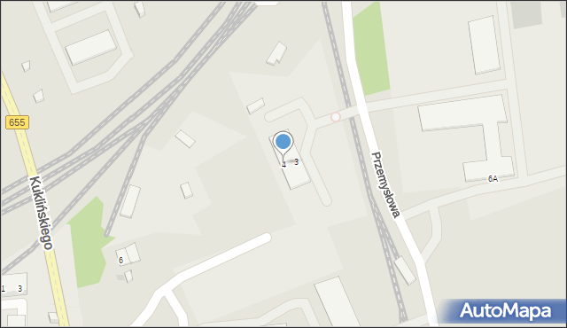 Suwałki, Przemysłowa, 4, mapa Suwałk