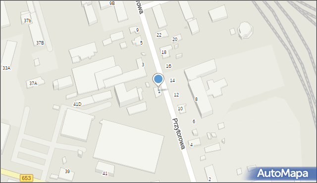 Suwałki, Przytorowa, 1, mapa Suwałk