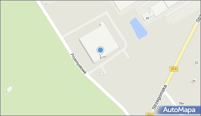 Świebodzice, Przemysłowa, 4, mapa Świebodzice
