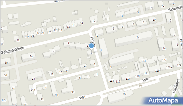 Świecie, Prusa Bolesława, 2, mapa Świecie