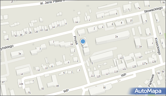 Świecie, Prusa Bolesława, 3, mapa Świecie