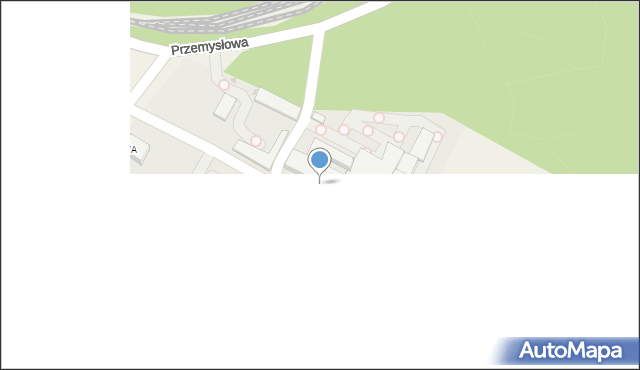 Świerklany, Przemysłowa, 1, mapa Świerklany