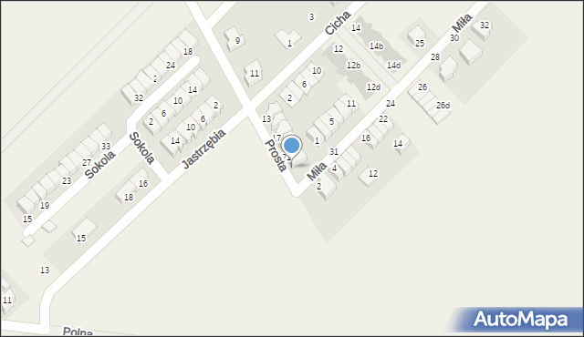 Święta Katarzyna, Prosta, 23, mapa Święta Katarzyna