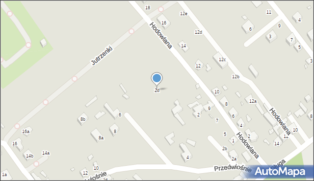 Szczecin, Przedwiośnie, 2d, mapa Szczecina