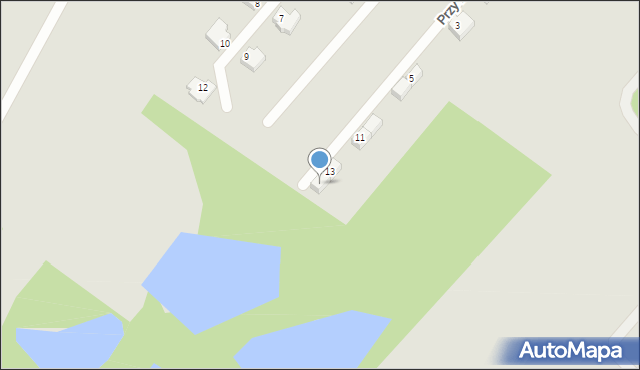 Szczecin, Przy Puszczy Bukowej, 15, mapa Szczecina