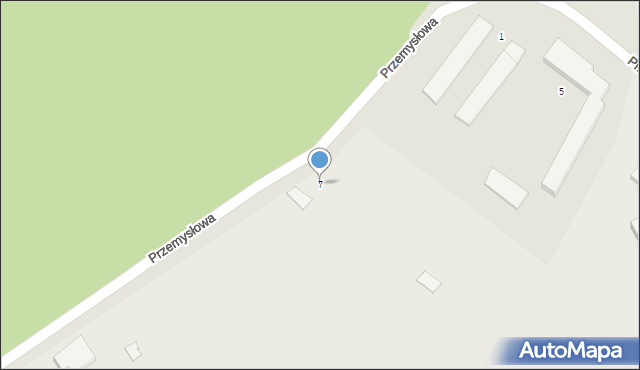 Szepietowo, Przemysłowa, 7, mapa Szepietowo