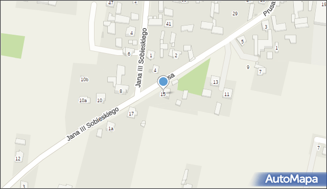 Tąpkowice, Prusa Bolesława, 15, mapa Tąpkowice