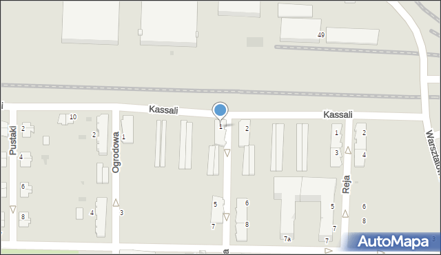 Tarnów, Prusa Bolesława, 1, mapa Tarnów