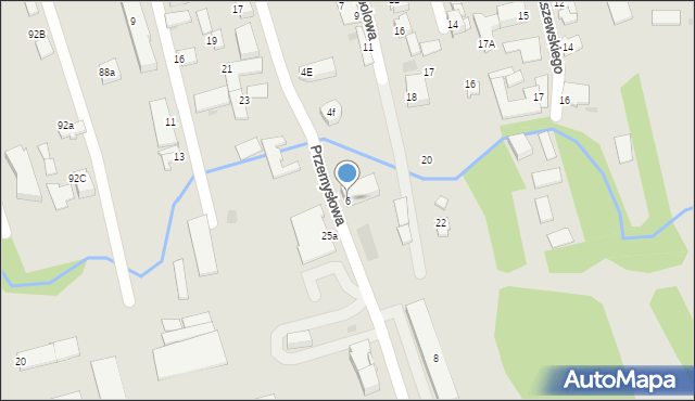 Tarnów, Przemysłowa, 6, mapa Tarnów