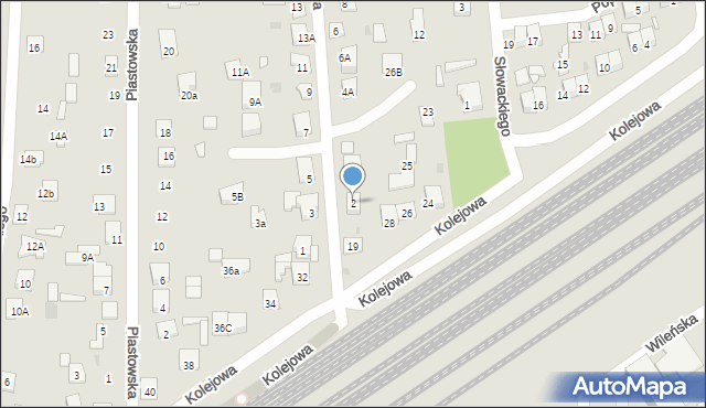 Tłuszcz, Prusa Bolesława, 2, mapa Tłuszcz