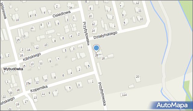 Tolkmicko, Przybytowska, 16, mapa Tolkmicko